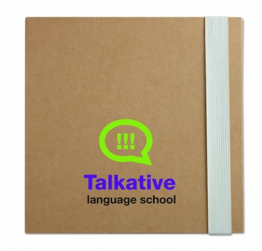 Logo trade promotional item photo of: Notebook with memo set and pen